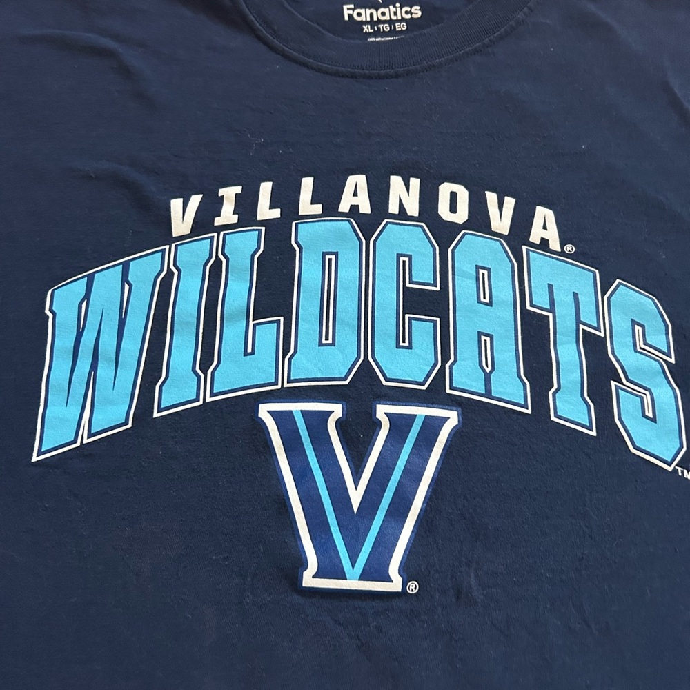 Fanatics Villanova Wildcats Navy Tee